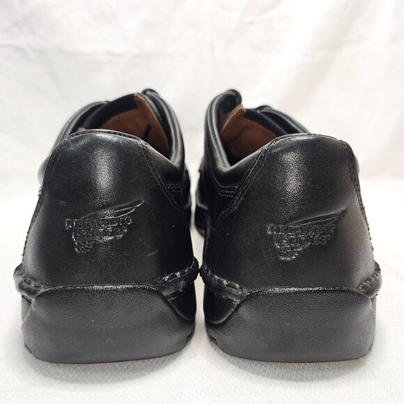 Red Wing 8703 Black Leather Soft Toe Oxford Work Casual Shoes Men's Size 13D EUC - Picture 6 of 15